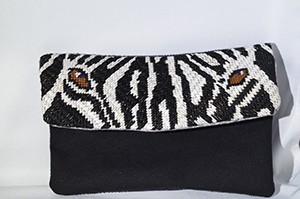 Pochette zèbre